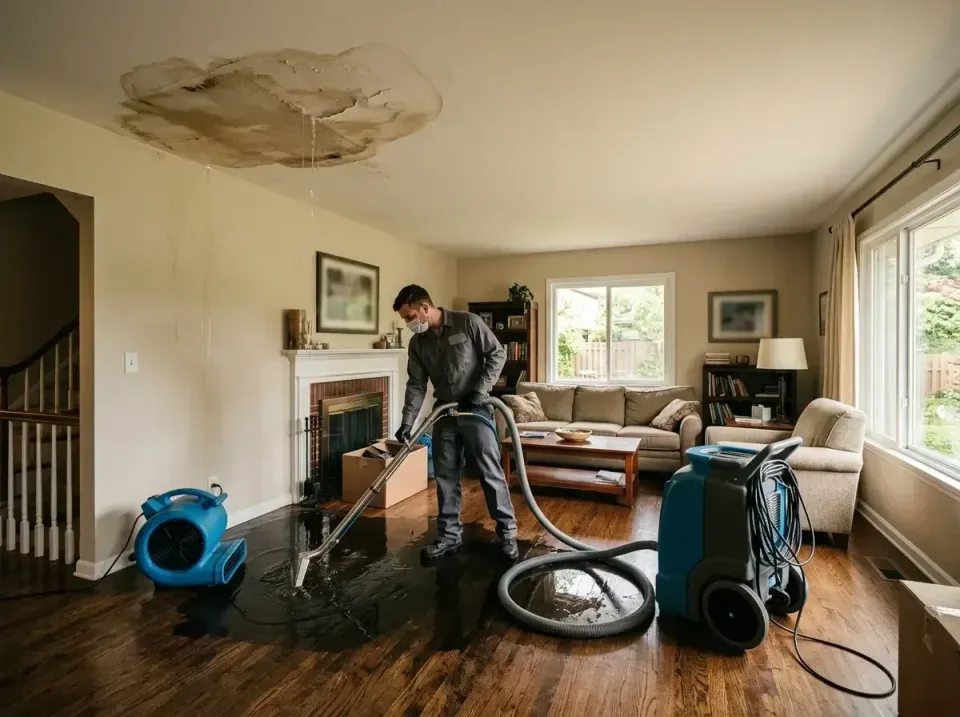 attic-pipe-burst-ceiling-drip-008 — frequently asked questions, Water Damage Restoration & Carpet Care in Windsor Heights, IA